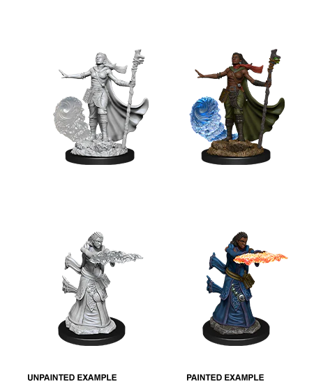 D&D NOLZUR'S MARVELOUS MINIATURES - FEMALE HUMAN WIZARD | Gamers Paradise