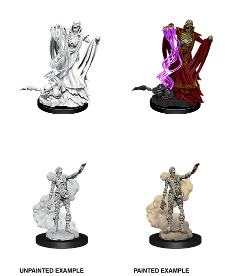 D&D NOLZUR'S MARVELOUS MINIATURES: LICH & MUMMY LORD | Gamers Paradise