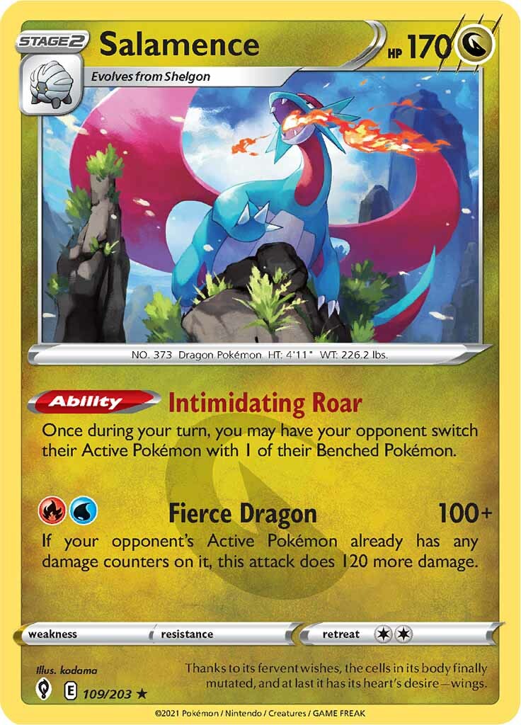 Salamence (109/203) [Sword & Shield: Evolving Skies] | Gamers Paradise