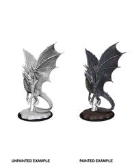 D&D NOLZUR'S MARVELOUS MINIATURES: YOUNG SILVER DRAGON | Gamers Paradise