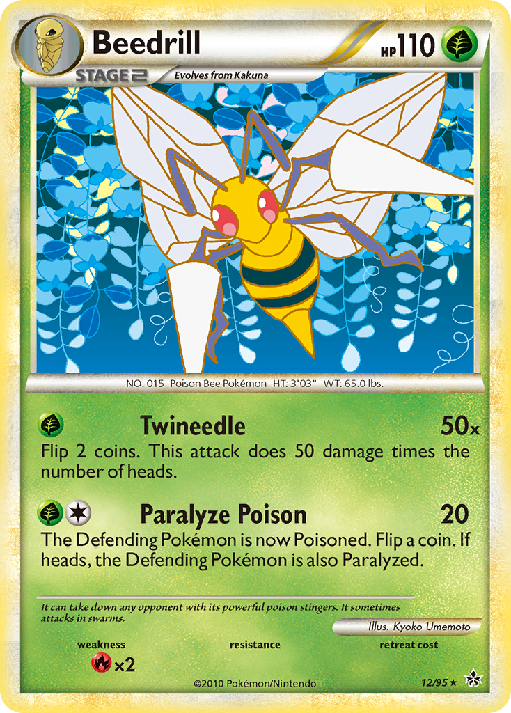 Beedrill (12/95) [HeartGold & SoulSilver: Unleashed] | Gamers Paradise