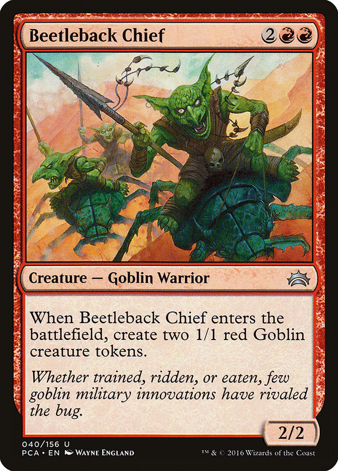 Beetleback Chief [Planechase Anthology] | Gamers Paradise