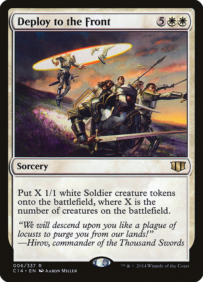 Deploy to the Front [Commander 2014] | Gamers Paradise