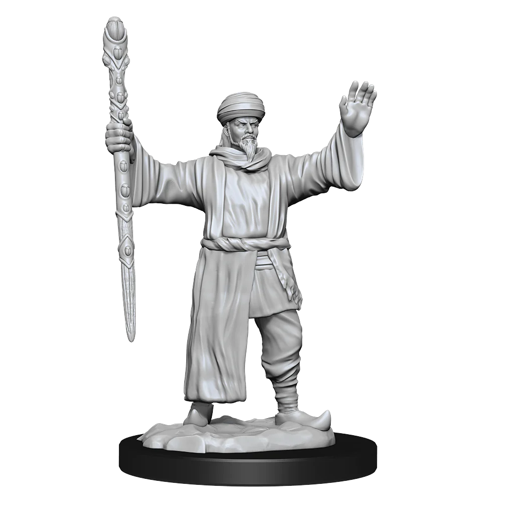 D&D NOLZUR'S MARVELOUS MINIATURES: HUMAN WIZARD MALE | Gamers Paradise