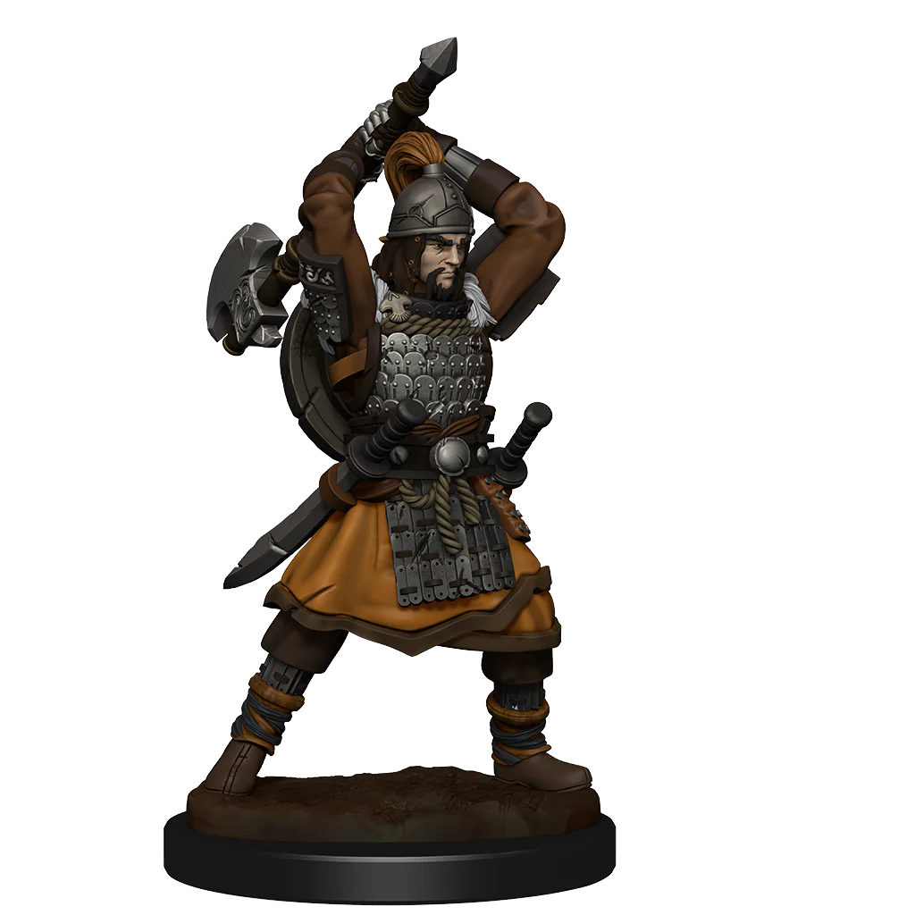 D&D NOLZUR'S MARVELOUS MINIATURES: HUMAN BARBARIAN MALE | Gamers Paradise