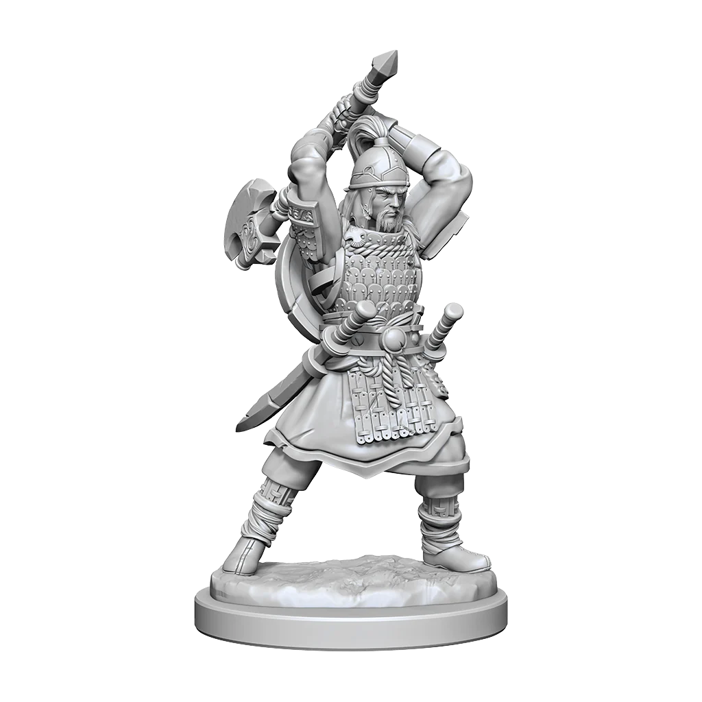 D&D NOLZUR'S MARVELOUS MINIATURES: HUMAN BARBARIAN MALE | Gamers Paradise