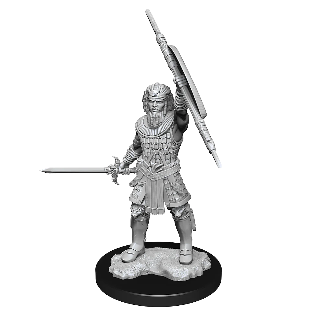 D&D NOLZUR'S MARVELOUS MINIATURES: HUMAN FIGHTER MALE | Gamers Paradise