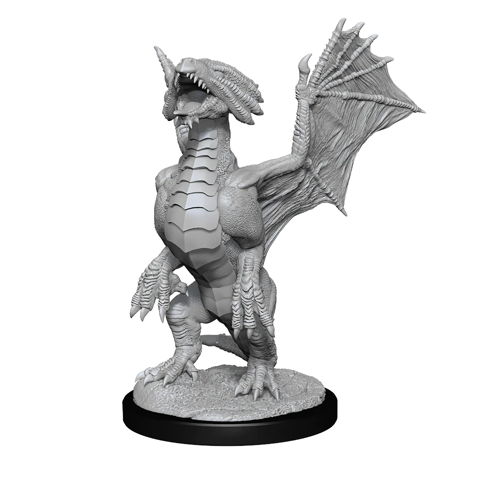 D&D NOLZUR'S MARVELOUS MINIATURES: BRONZE DRAGON WYRMLING & PILE OF SEA FOUND TREASURE | Gamers Paradise