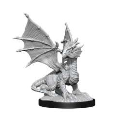 D&D NOLZUR'S MARVELOUS MINIATURES: SILVER DRAGON WYRMLING & FEMALE HALFLING | Gamers Paradise