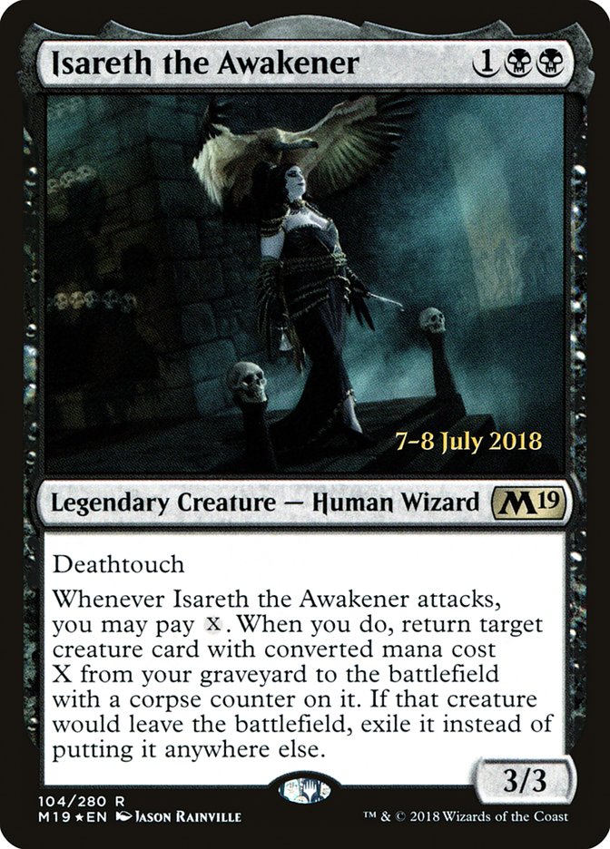 Isareth the Awakener [Core Set 2019 Prerelease Promos] | Gamers Paradise