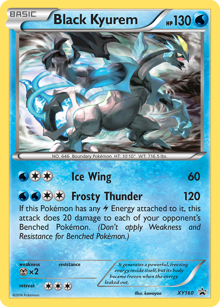 Black Kyurem (XY160) [XY: Black Star Promos] | Gamers Paradise