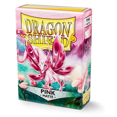 Dragon Shield: Standard 60ct Sleeves - Pink (Matte) | Gamers Paradise