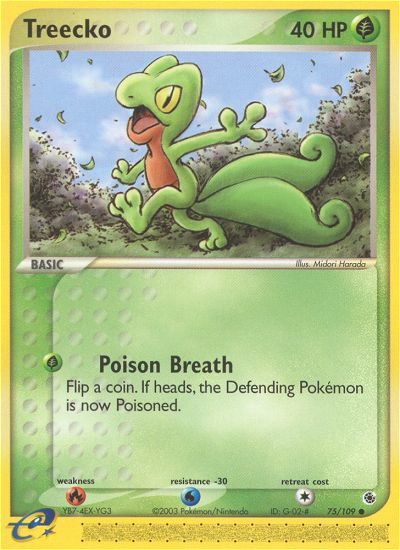 Treecko (75/109) [EX: Ruby & Sapphire] | Gamers Paradise