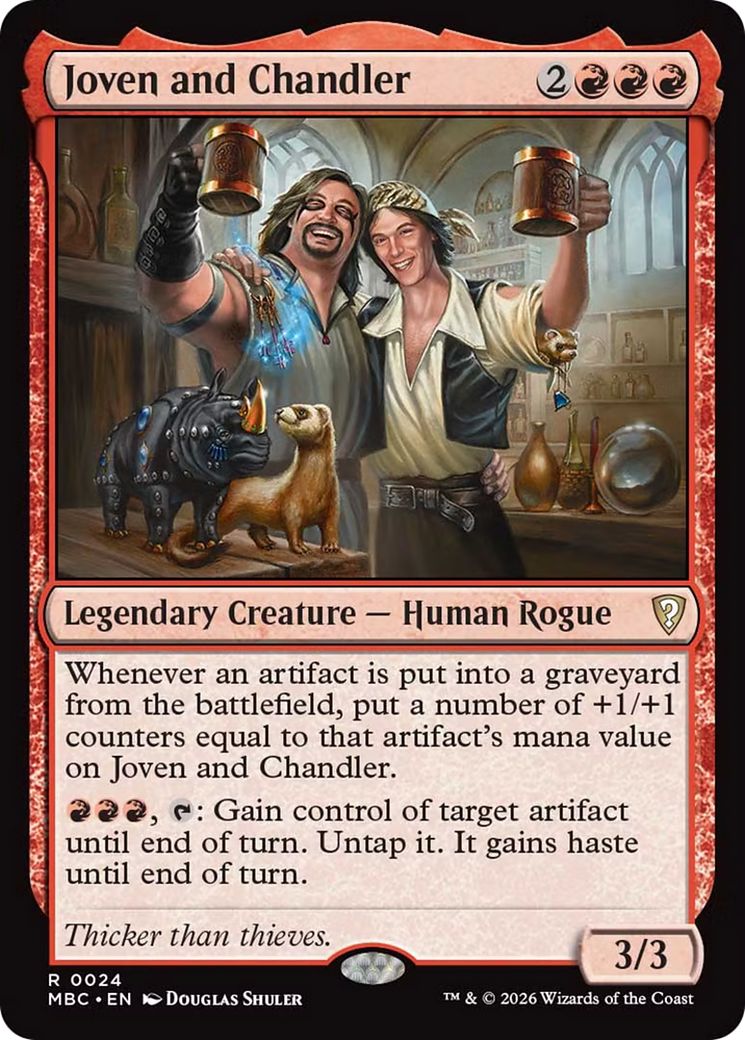 Joven and Chandler [Mystery Booster: Commander Edition] | Gamers Paradise