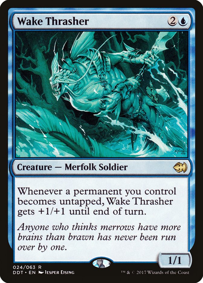 Wake Thrasher [Duel Decks: Merfolk vs. Goblins] | Gamers Paradise