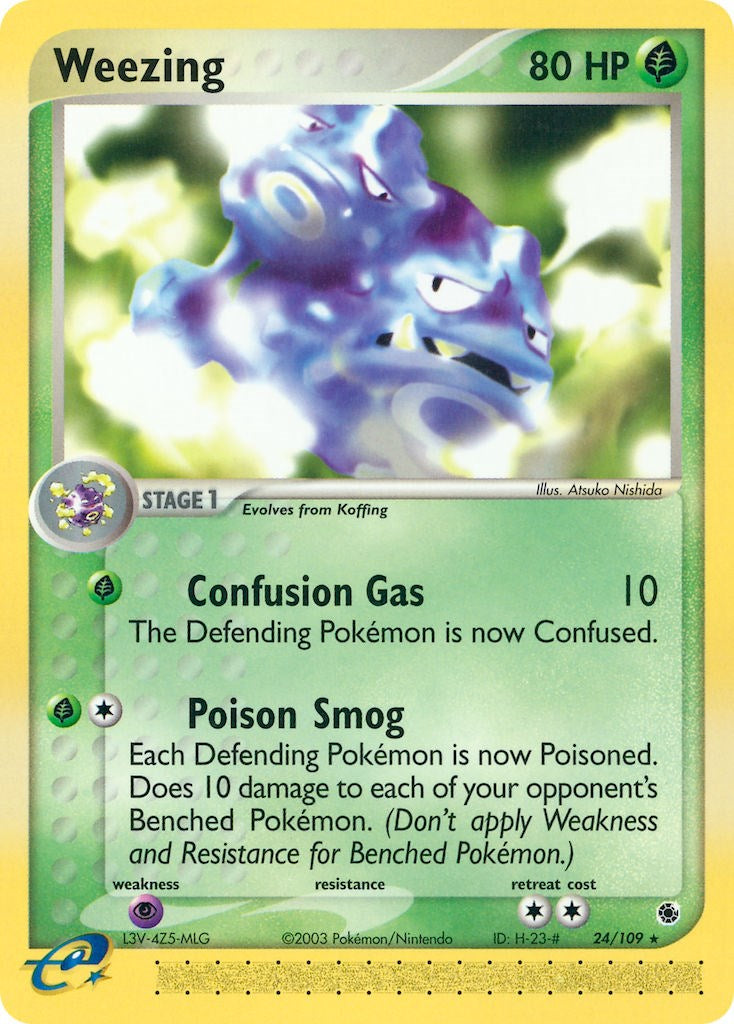 Weezing (24/109) [EX: Ruby & Sapphire] | Gamers Paradise