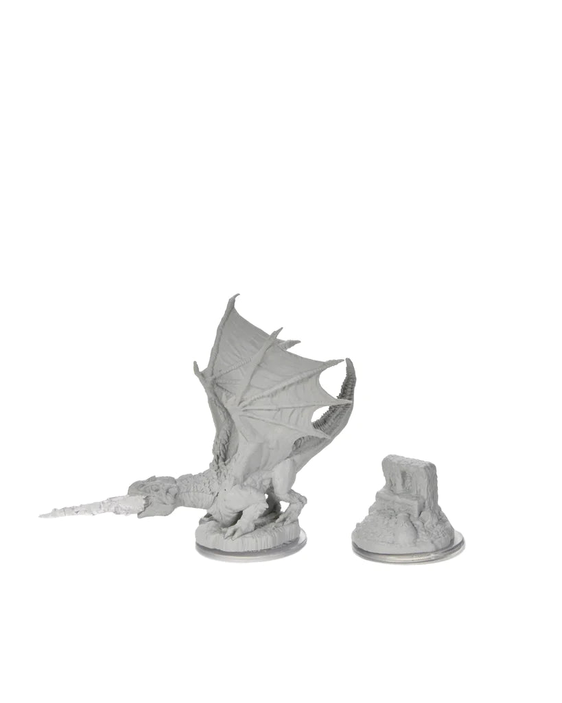 D&D NOLZUR'S MARVELOUS MINIATURES: WHITE DRAGON WYRMLING | Gamers Paradise