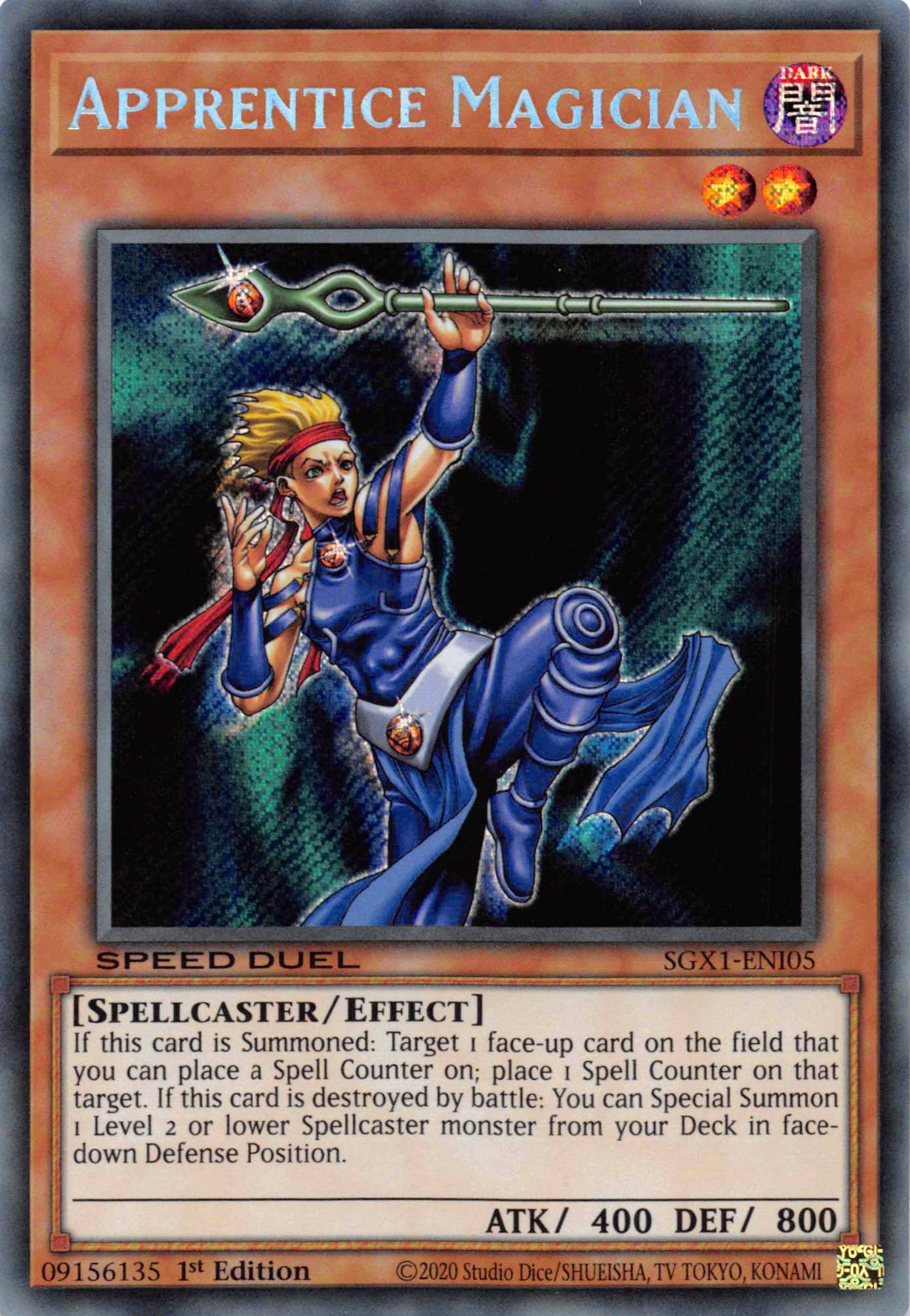 Apprentice Magician [SGX1-ENI05] Secret Rare | Gamers Paradise