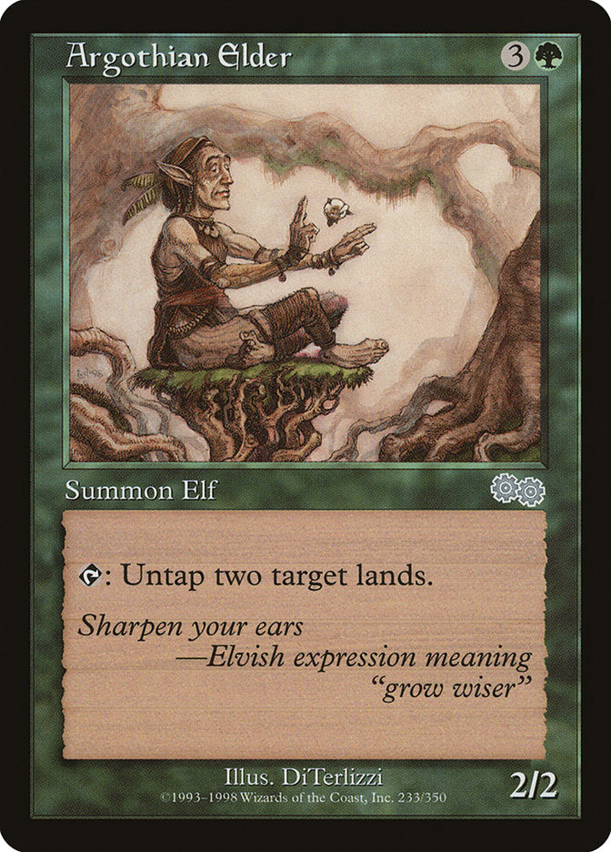 Argothian Elder [Urza's Saga] | Gamers Paradise