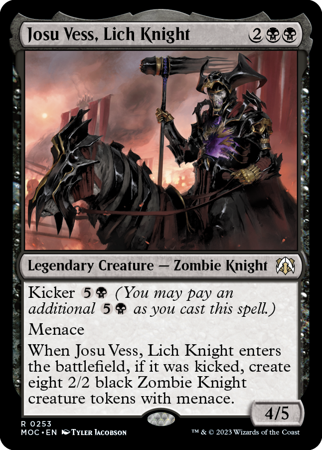 Josu Vess, Lich Knight [March of the Machine Commander] | Gamers Paradise