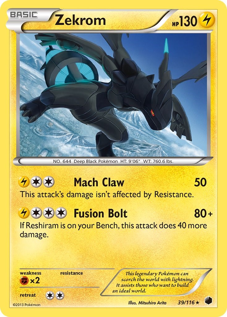 Zekrom (39/116) [Black & White: Plasma Freeze] | Gamers Paradise