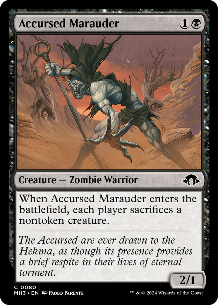 Accursed Marauder [Modern Horizons 3] | Gamers Paradise