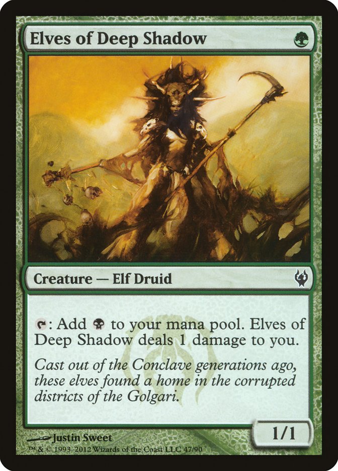 Elves of Deep Shadow [Duel Decks: Izzet vs. Golgari] | Gamers Paradise