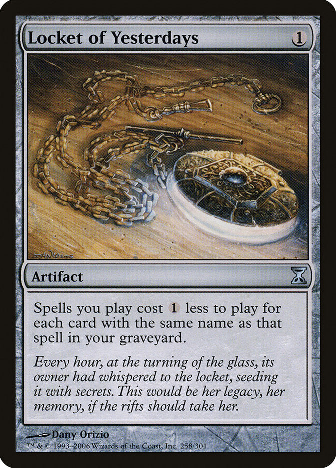 Locket of Yesterdays [Time Spiral] | Gamers Paradise