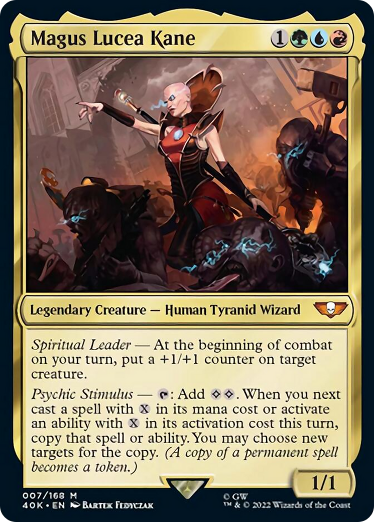 Magus Lucea Kane (Surge Foil) [Warhammer 40,000] | Gamers Paradise