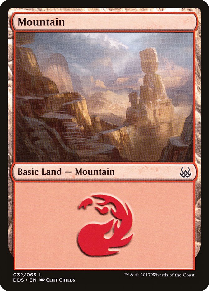 Mountain (32) [Duel Decks: Mind vs. Might] | Gamers Paradise