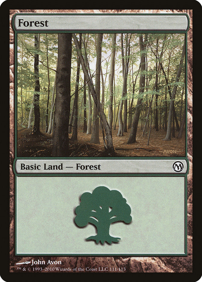 Forest (111) [Duels of the Planeswalkers] | Gamers Paradise