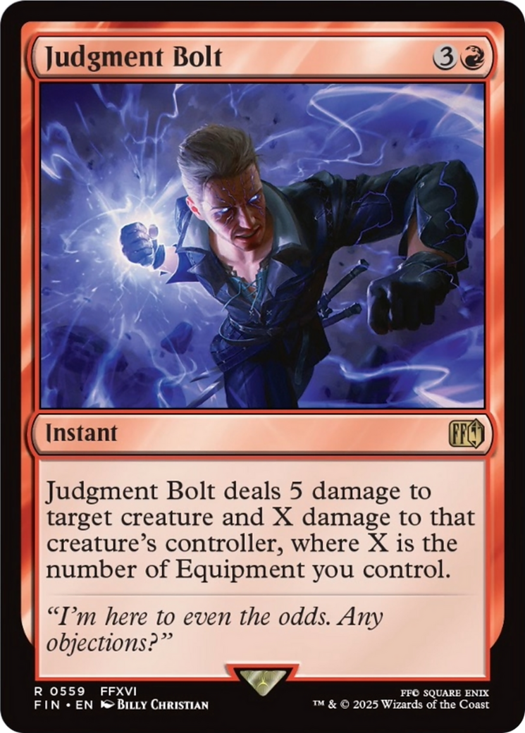 Judgment Bolt [FINAL FANTASY] | Gamers Paradise
