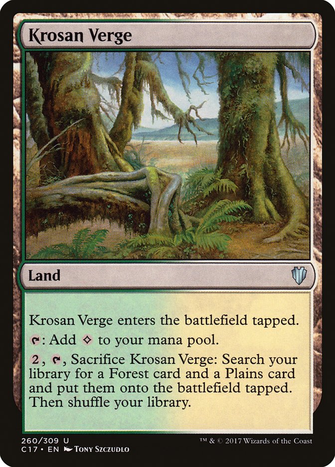 Krosan Verge [Commander 2017] | Gamers Paradise