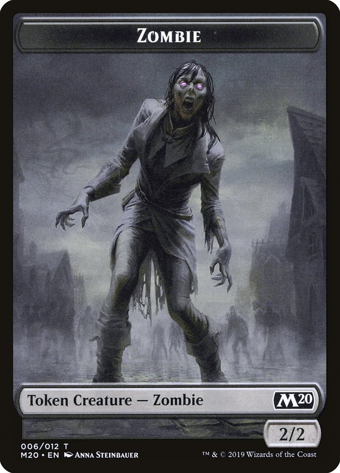 Dragon (002) // Zombie Double-Sided Token [Game Night 2019 Tokens] | Gamers Paradise