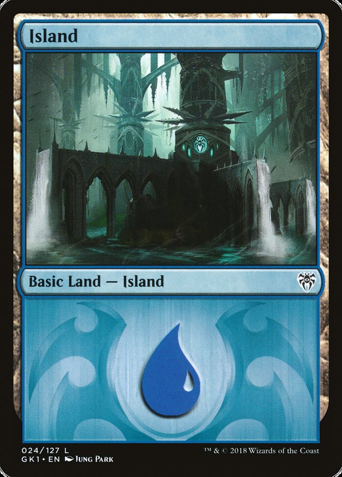 Island (24) [Guilds of Ravnica Guild Kit] | Gamers Paradise