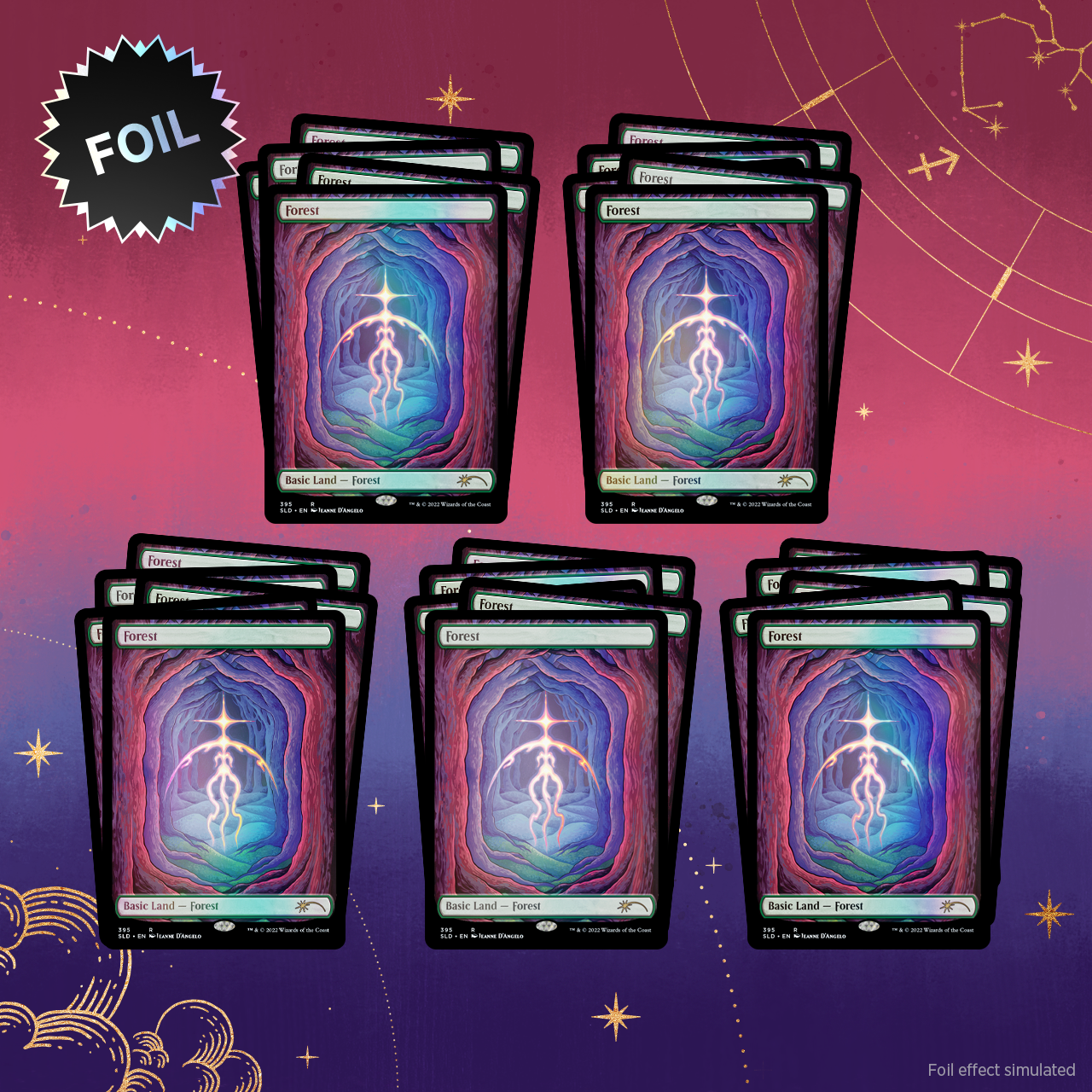 Secret Lair: Drop Series - The Astrology Lands Bundle (Sagittarius - Foil Edition) | Gamers Paradise