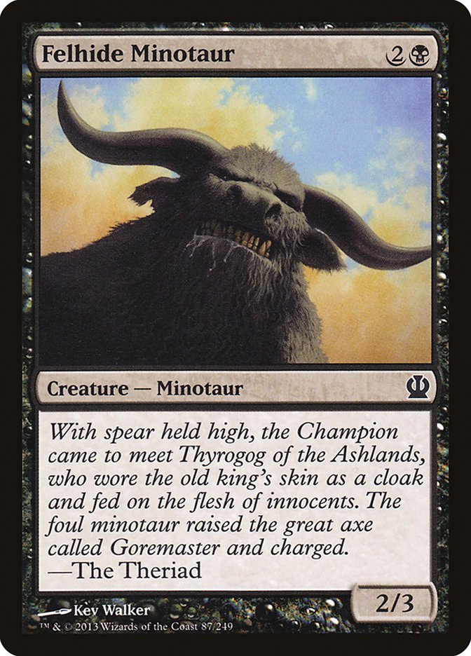 Felhide Minotaur [Theros] | Gamers Paradise