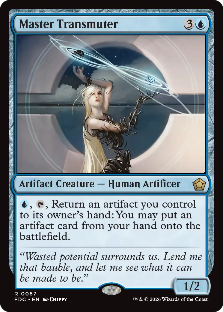 Master Transmuter [Foundations Commander] | Gamers Paradise