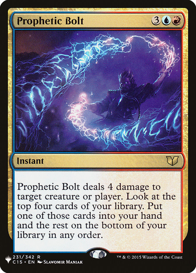 Prophetic Bolt [The List] | Gamers Paradise