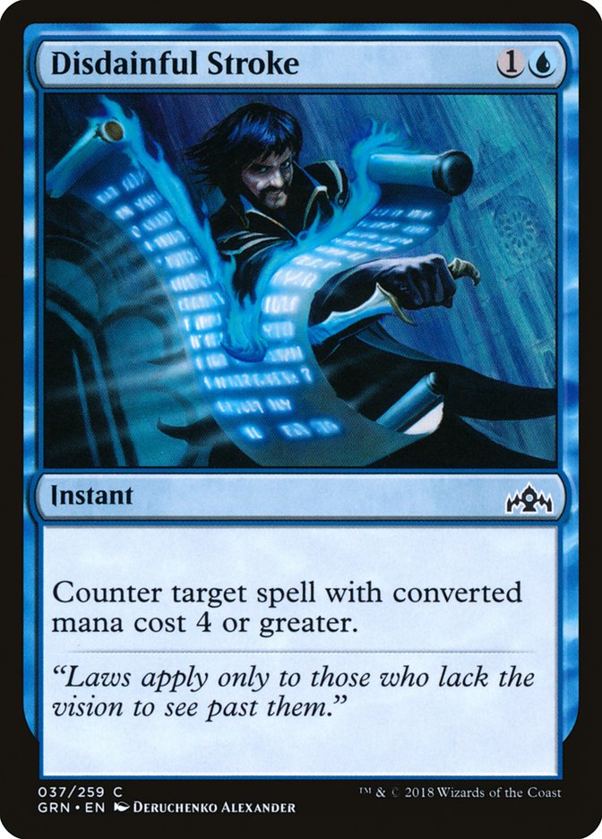 Disdainful Stroke [Guilds of Ravnica] | Gamers Paradise