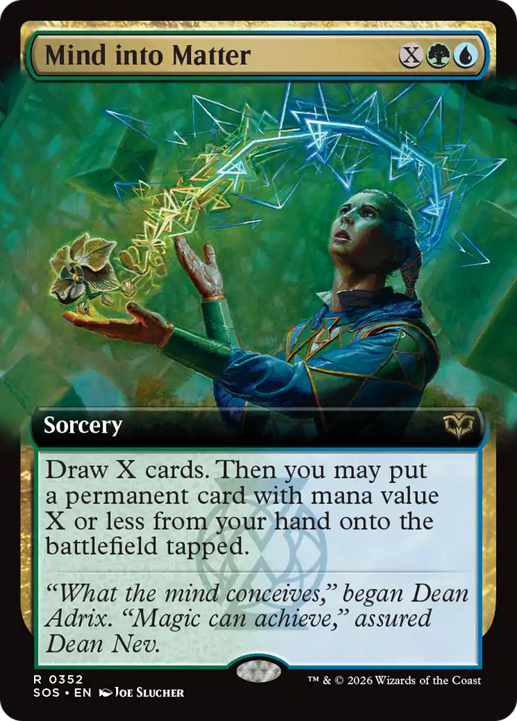Mind into Matter (Extended Art) [Secrets of Strixhaven] | Gamers Paradise