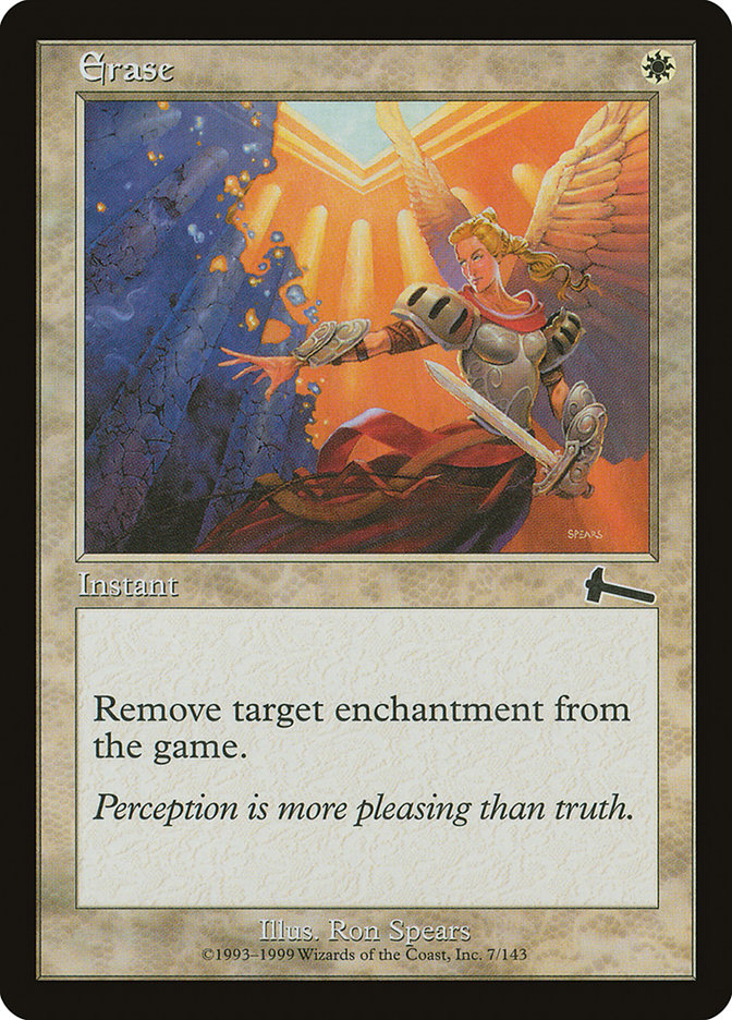 Erase [Urza's Legacy] | Gamers Paradise