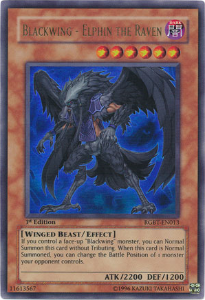 Blackwing - Elphin the Raven [RGBT-EN013] Ultra Rare | Gamers Paradise