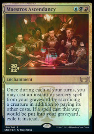 Maestros Ascendancy [Streets of New Capenna Prerelease Promos] | Gamers Paradise