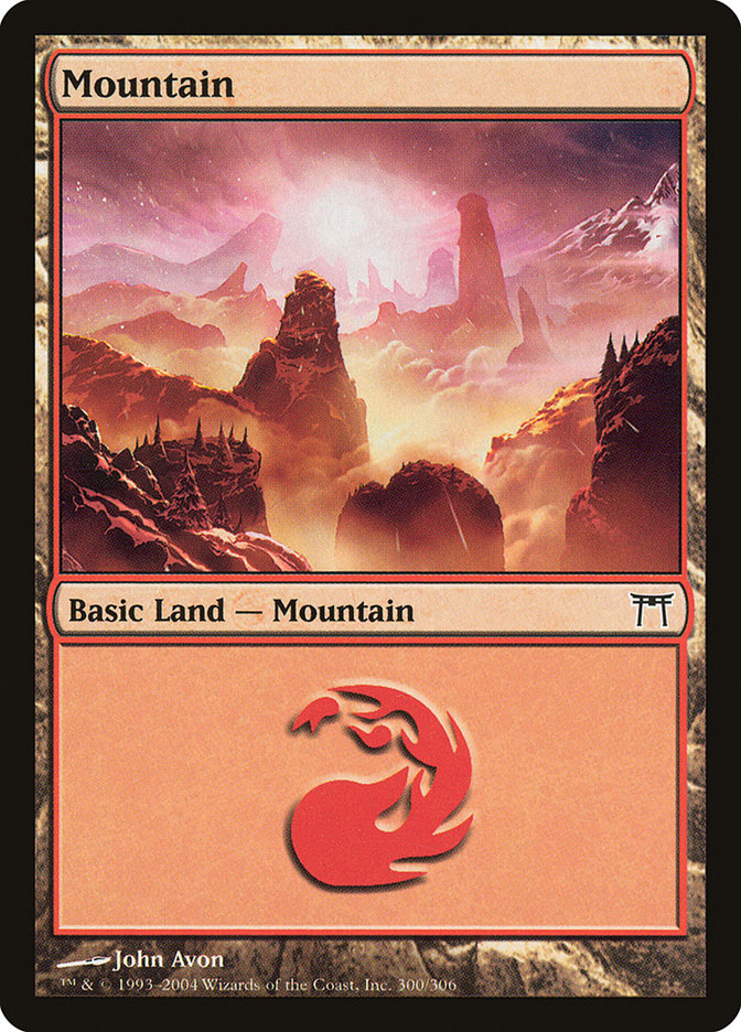 Mountain (300) [Champions of Kamigawa] | Gamers Paradise