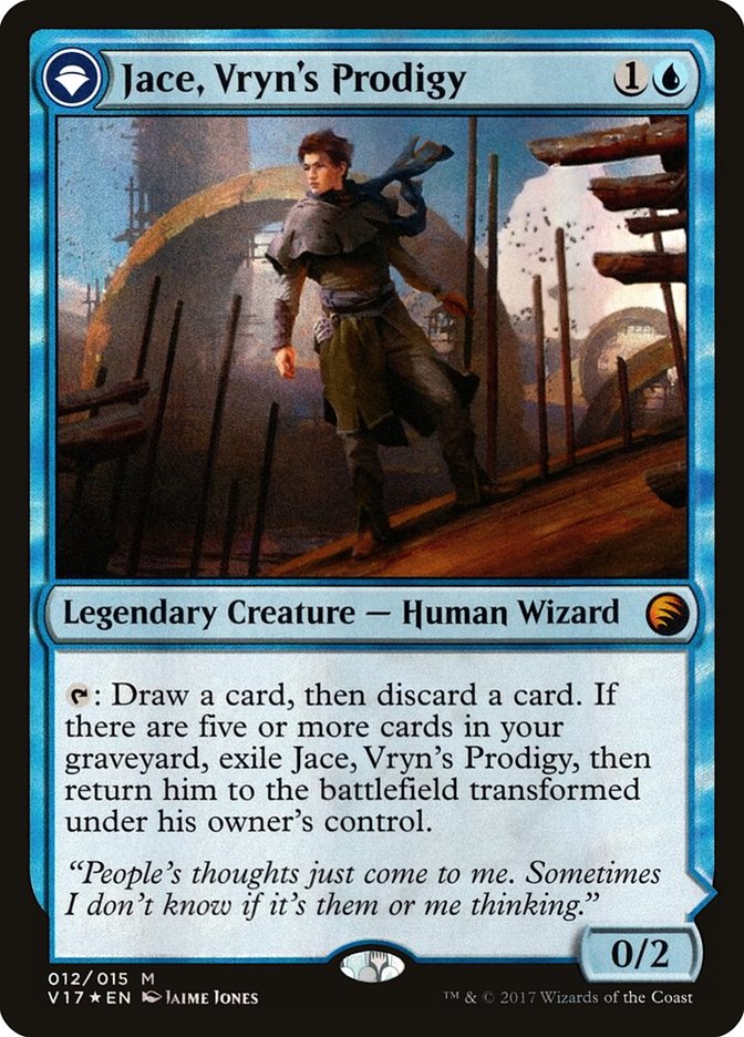 Jace, Vryn's Prodigy // Jace, Telepath Unbound [From the Vault: Transform] | Gamers Paradise