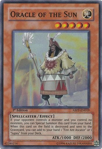 Oracle of the Sun [ABPF-EN019] Super Rare | Gamers Paradise