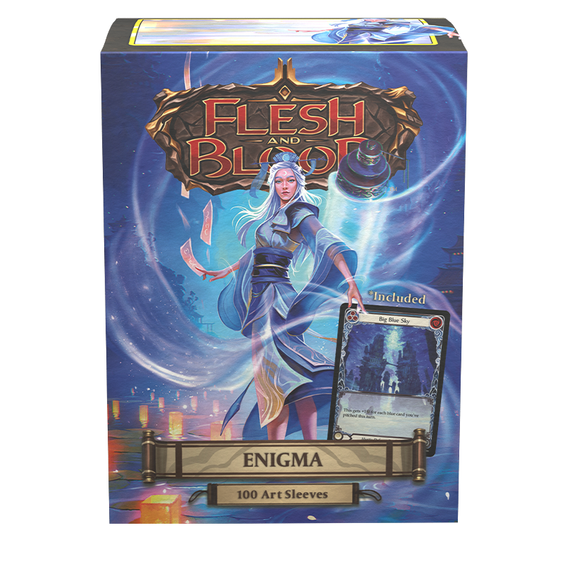 Dragon Shield: Standard 100ct Sleeves - Flesh and Blood (Enigma) | Gamers Paradise
