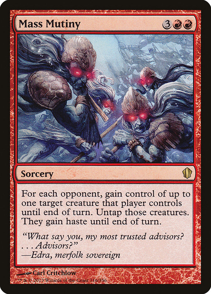Mass Mutiny [Commander 2013] | Gamers Paradise