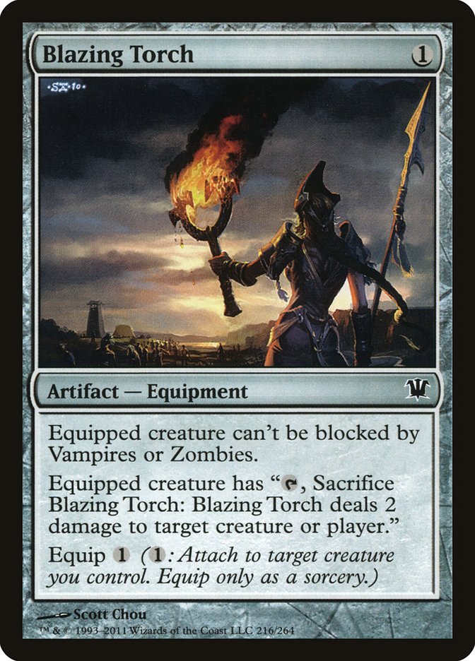 Blazing Torch [Innistrad] | Gamers Paradise